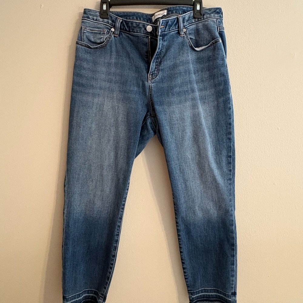 Henry & Belle Denim Six Raw Hem Skinny Ankle Jeans